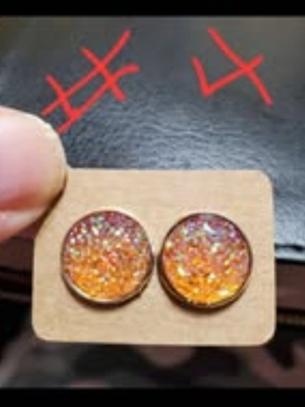 Women's Druzy Earrings - Picture 10 of 14